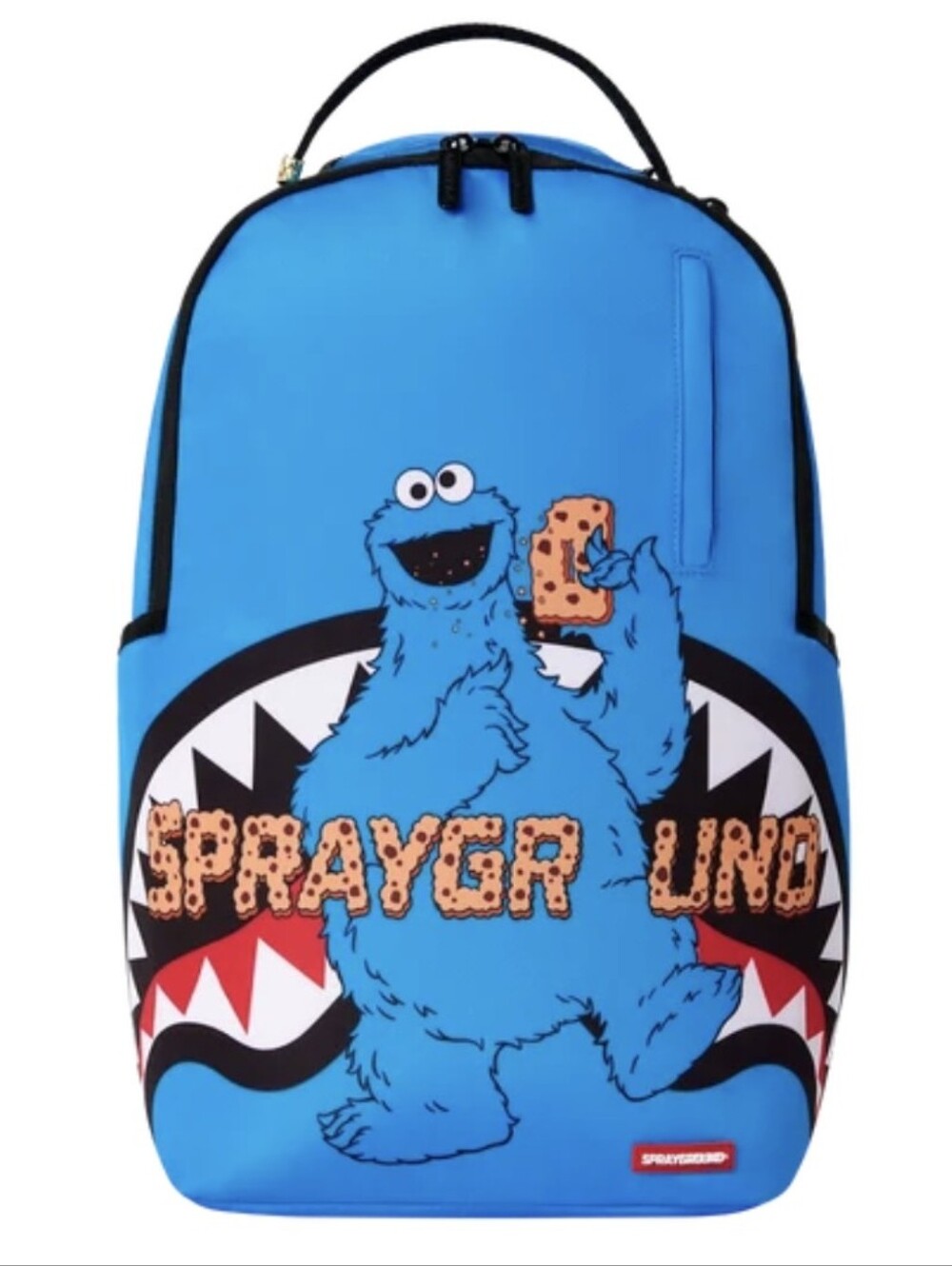 Sprayground Sesame Street Cookie Monster Take A Bite Backpack